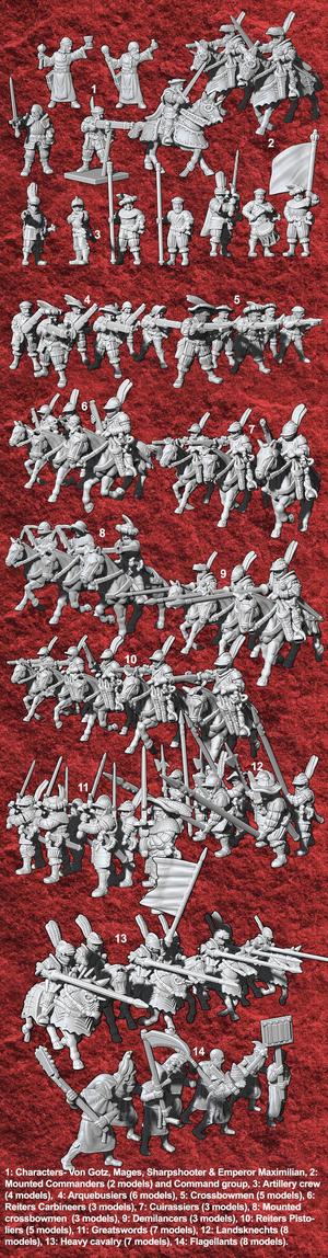 15mm Imperial Humans - Army Bundle