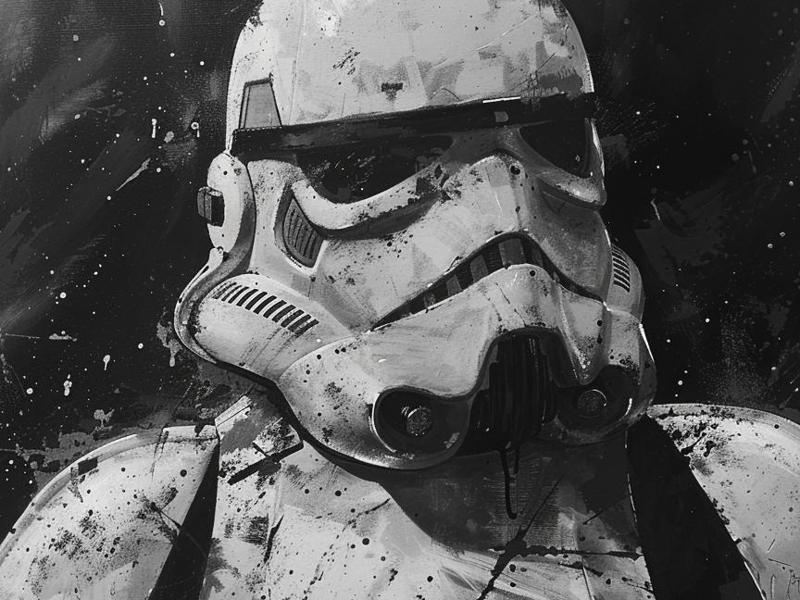 Storm Trooper Hueforge Portrait