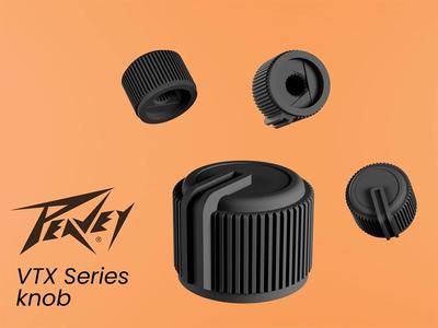 Peavey VTX series amplifier knob