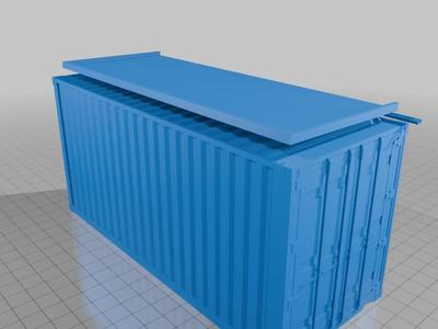 Shipping Container Roof Garden