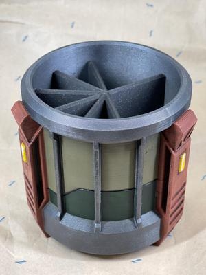 Sci-Fi Pencil/Pen Desk Organizer