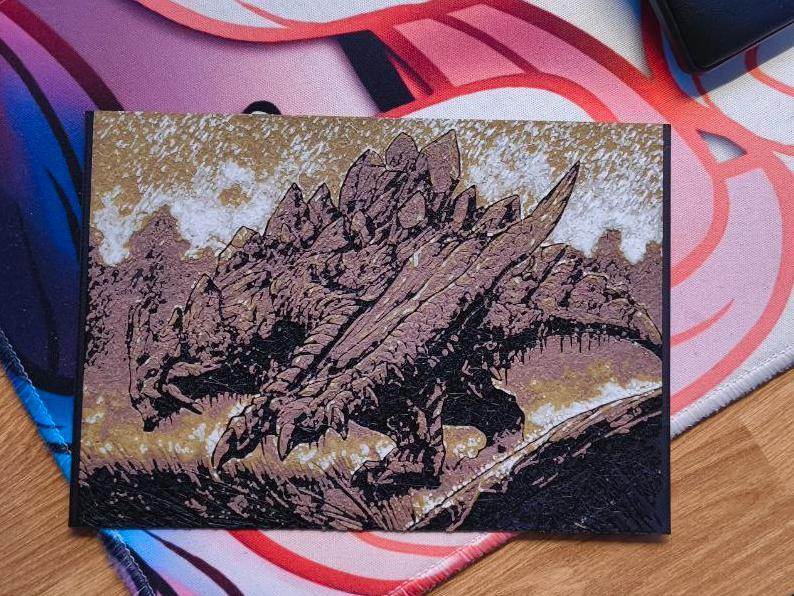 Monster Hunter Basarios HueForge