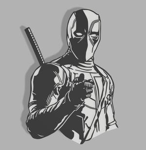 Wallart - Deadpool