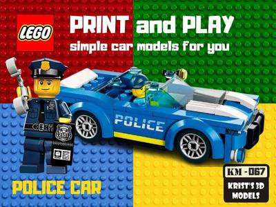 LEGO Police car
