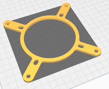 120mm to 80mm PC Fan Adapter
