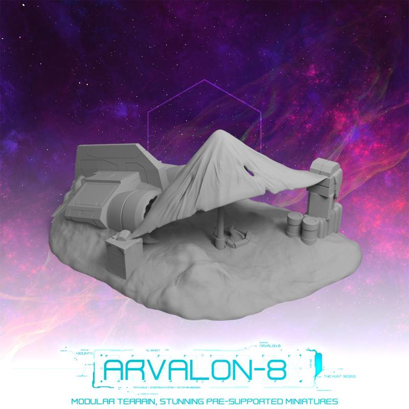 Arvalon-8 Crashed Ship Camp