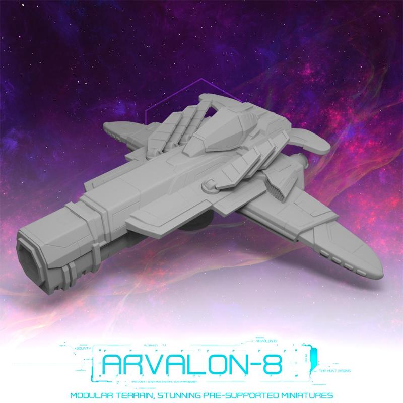 Arvalon-8 Space Fleet: T-98 Hurricane