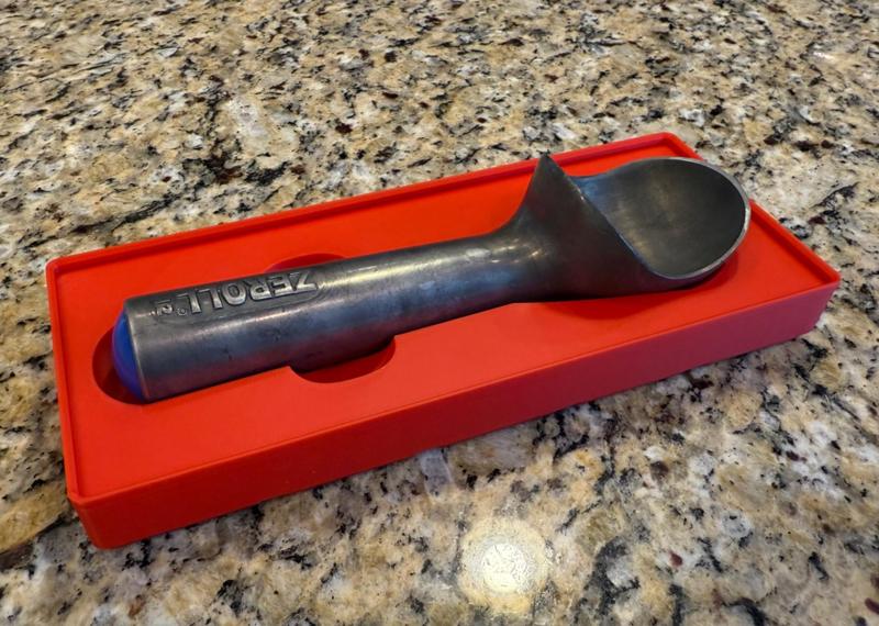 Zeroll Ice Cream scoop Gridfinity tray