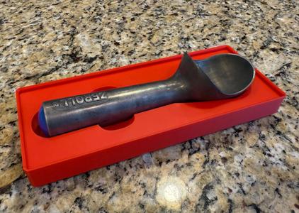 Zeroll Ice Cream scoop Gridfinity tray