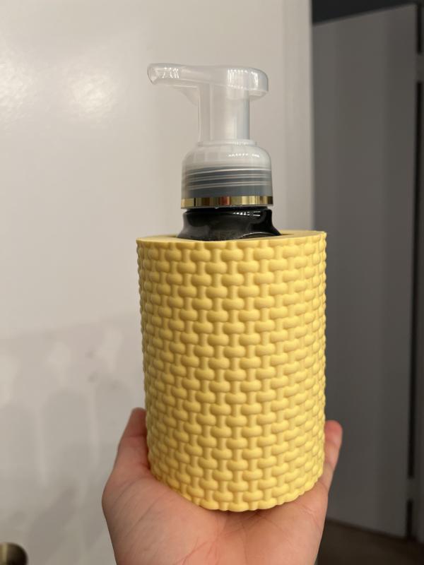 woven soap holder