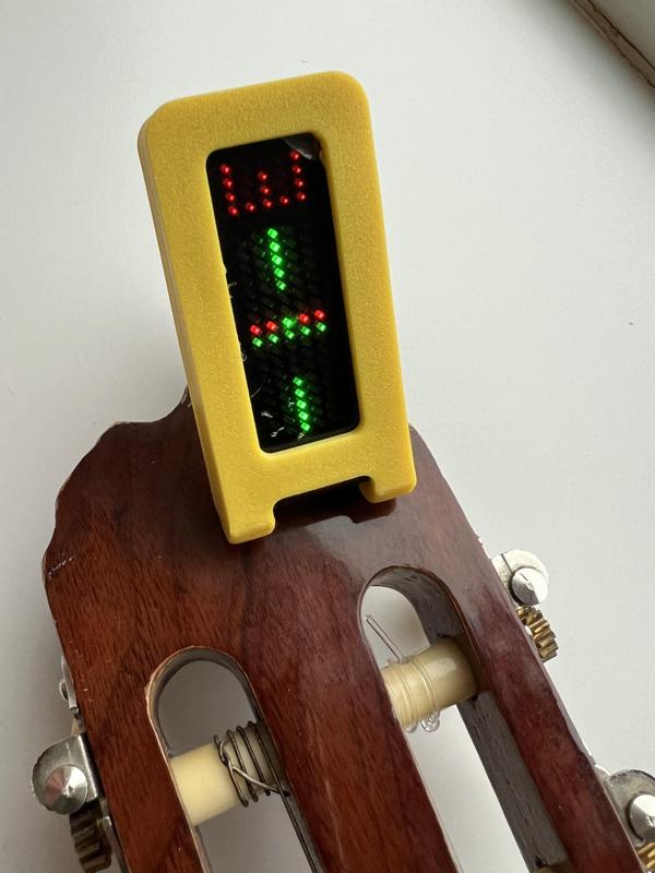 Cover for guitar tuner: UniTune clip
