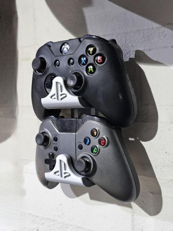 Gamepad dualsense wall holder double