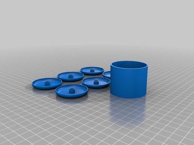 crunch labs disk and holder