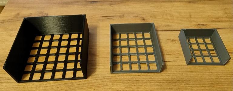 parametric stackable mini shelf