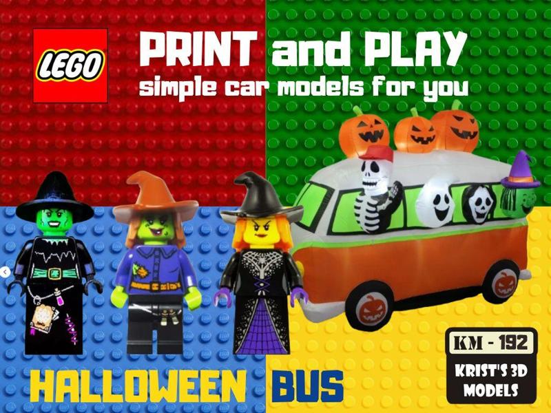 LEGO HALLOWEEN BUS