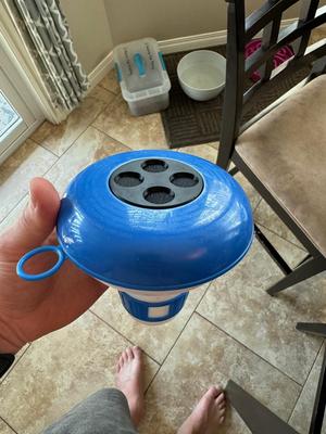 Pool Chlorine Puck cap Intex