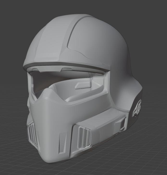 Helldivers 2 B-01 Tactical Helmet High Quality