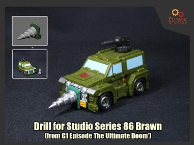 Drill for Transformers Studio Series 86 Brawn