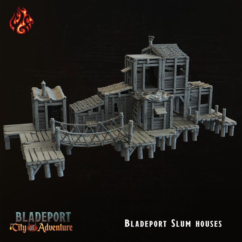 Bladeport Slum Houses