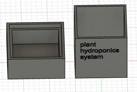 hydroponics system for plants