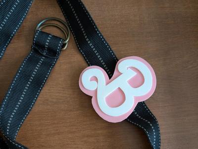 Barbie Belt Buckle