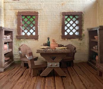 Tavern table set
