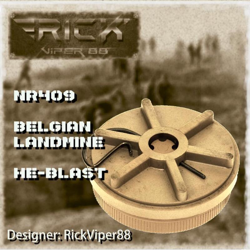 NR409 Belgian Landmine