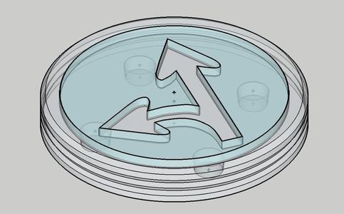 Arrow magnet