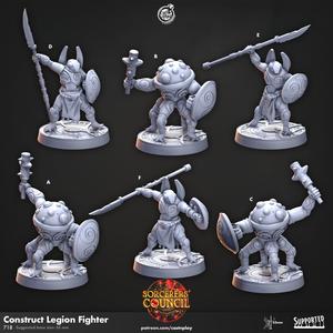 Construct Legion Fighter (Pre-Supported) | Cast n Play