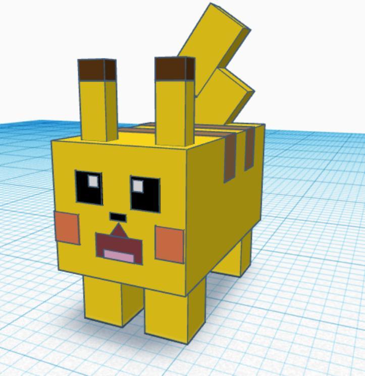 PIXELATED PIKACHU