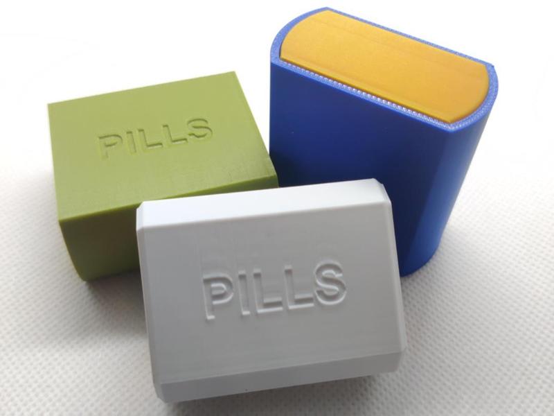 Pill box for daily medicine