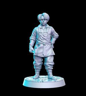 Dan (smith apprentice) - 32mm - DnD