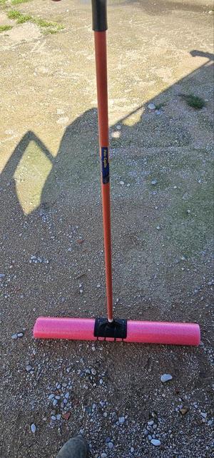 Pool noodle to broom handle adapter (Dana Valencia)