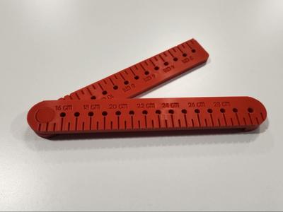 Folding Metric Ruler (and Compass/Protractor/etc)