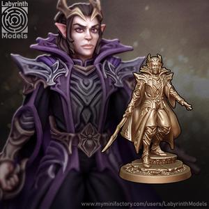 Dark Elf Prince - 32mm scale