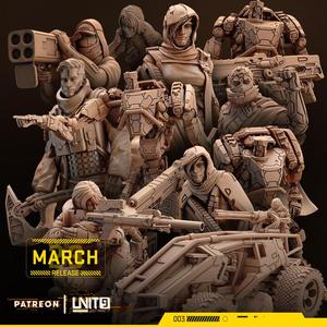 Cyberpunk models BUNDLE - Nomads (March23 release)