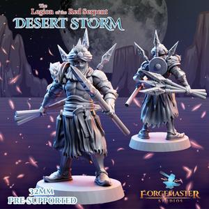Desert Human Battle Master Warrior - Coulahudin - The Shadow Serpent