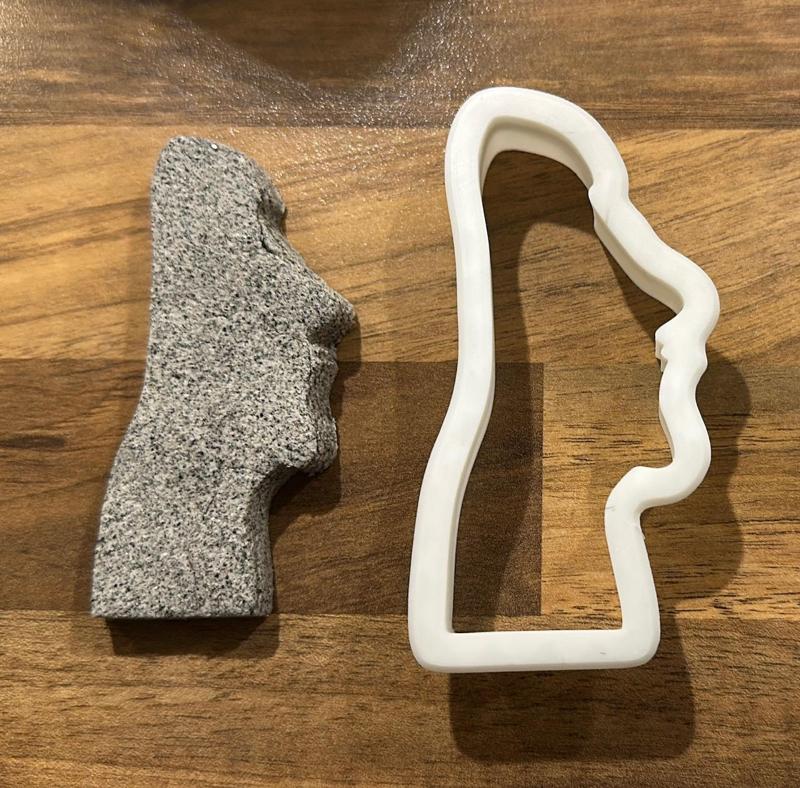 Moai Cookie Cutter