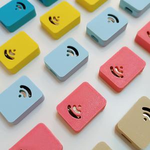 Case ESP8266 WeMos D1 mini USB C, w reset button