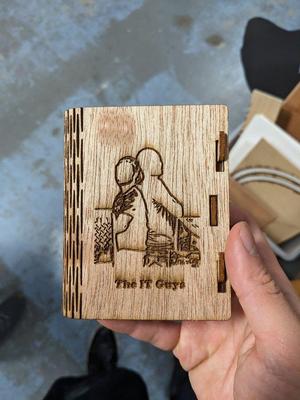 Living Hinge Box with Snap Latch