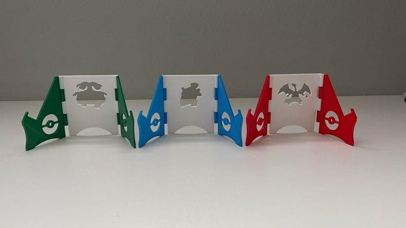 Nintendo Switch Portable Charging Stand - Pokémon Gen 1 Starters Edition (Remix)