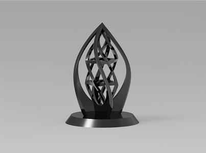 Trophy award 2024 "V ZÁPALU 3D TISKU"