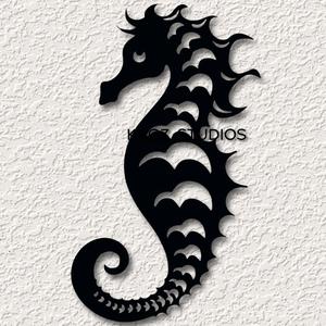 seahorse wall art ocean wall decor sea life decoration underwater art