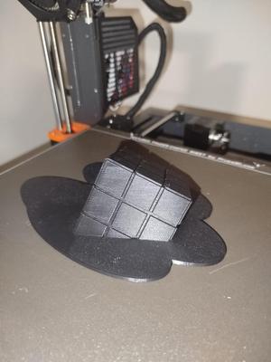 Melted Rubik's Cube
