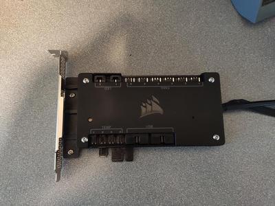Corsair Commander Pro PCIe adapter/mount