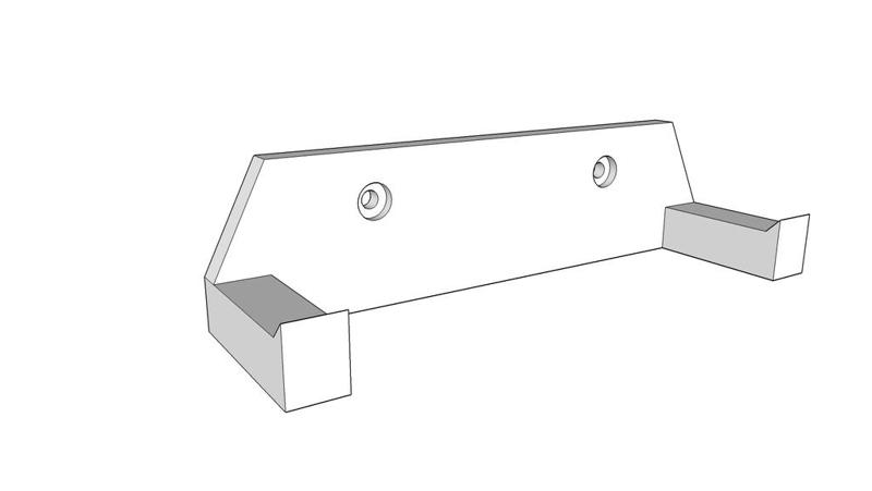 Lego 8097 wall mount