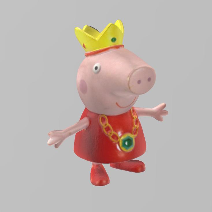 peppa pig king