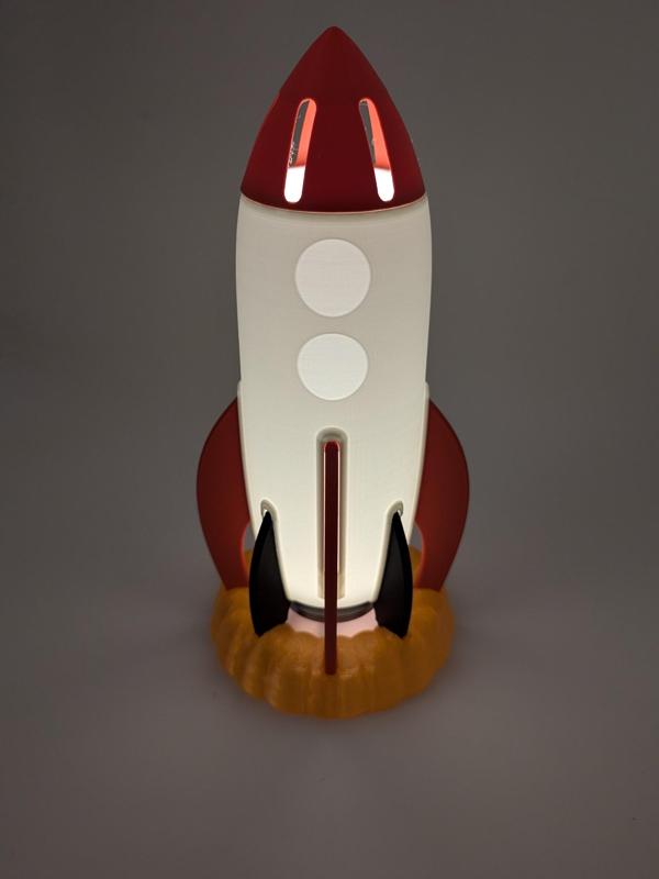 Rocket Night Lamp
