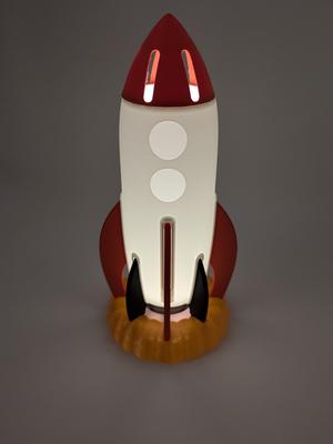 Rocket Night Lamp