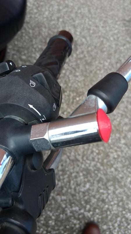 GZ250 Mirror Nut Cap